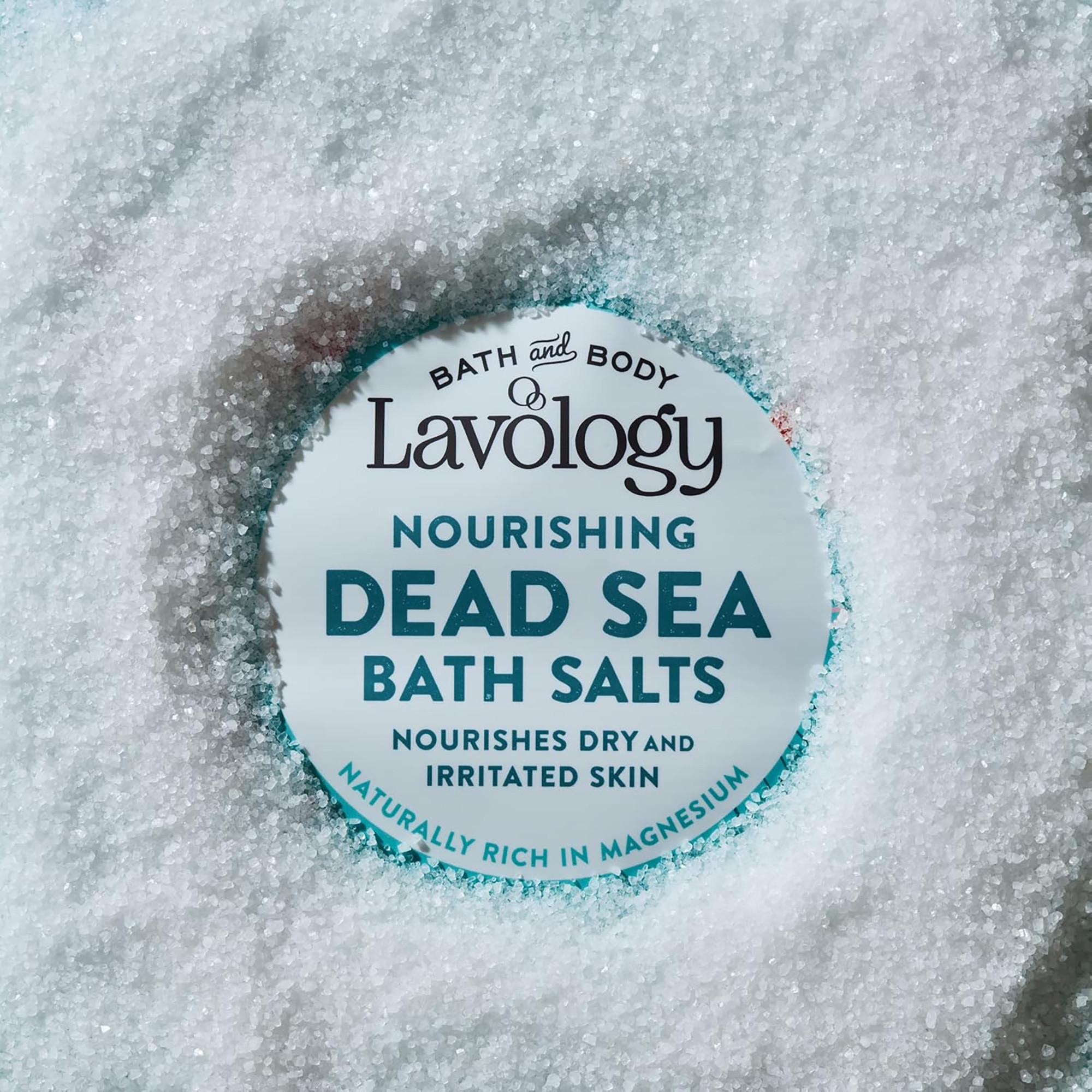 Lavology Dead Sea Salt 1kg Nourishing Dead Sea Badesalz 