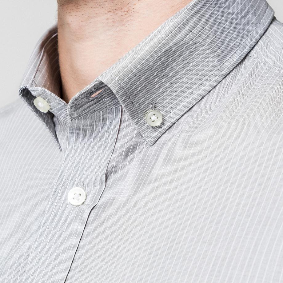 Manor Man Kurzarm Button Down Hemd Modern Fit  