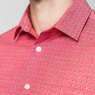 Manor Man Camicia Maniche Corte Fantasia  