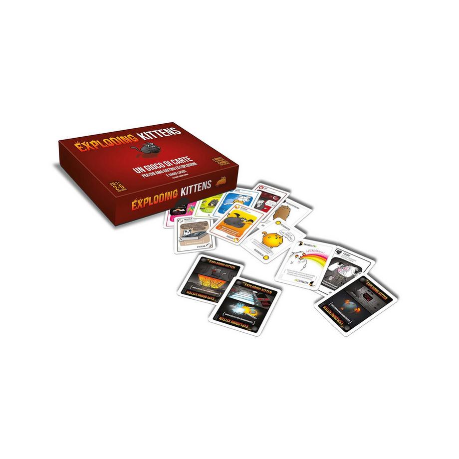 Asmodée  Exploding Kittens, Italiano 