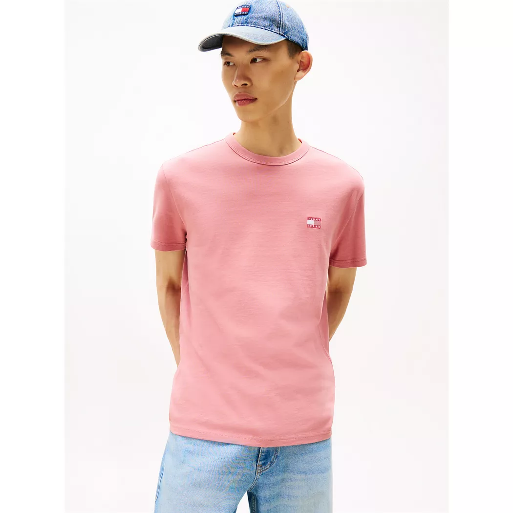 Tommy Jeans - T-Shirt, für Herren, Pink, Größe XL