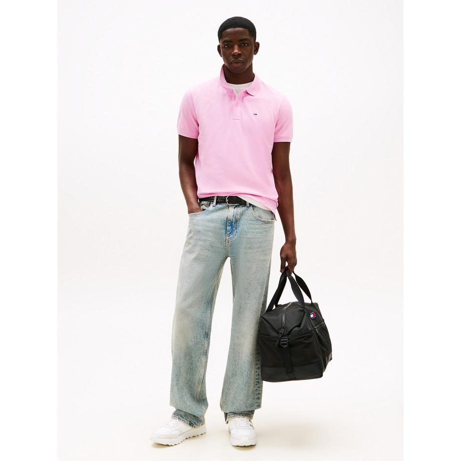 TOMMY JEANS TJM Slim Placket Polo Kurzarm  