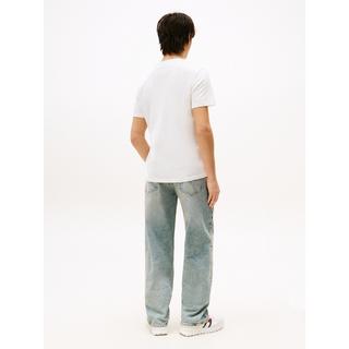 TOMMY JEANS TJM Slim Pop Color Flag Tee  