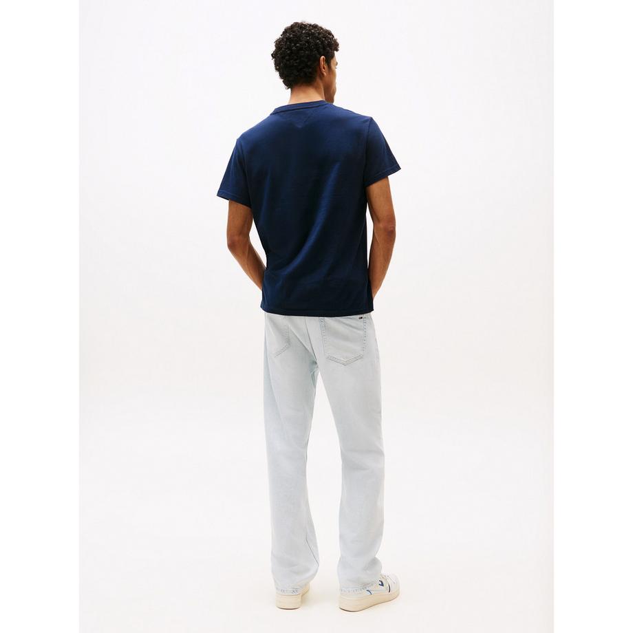 TOMMY JEANS TJM Slim Pop Color Flag T-Shirt  