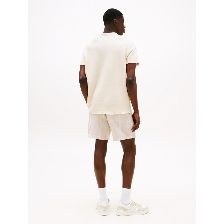 TOMMY JEANS TJM Slim Waffle Script T-Shirt  