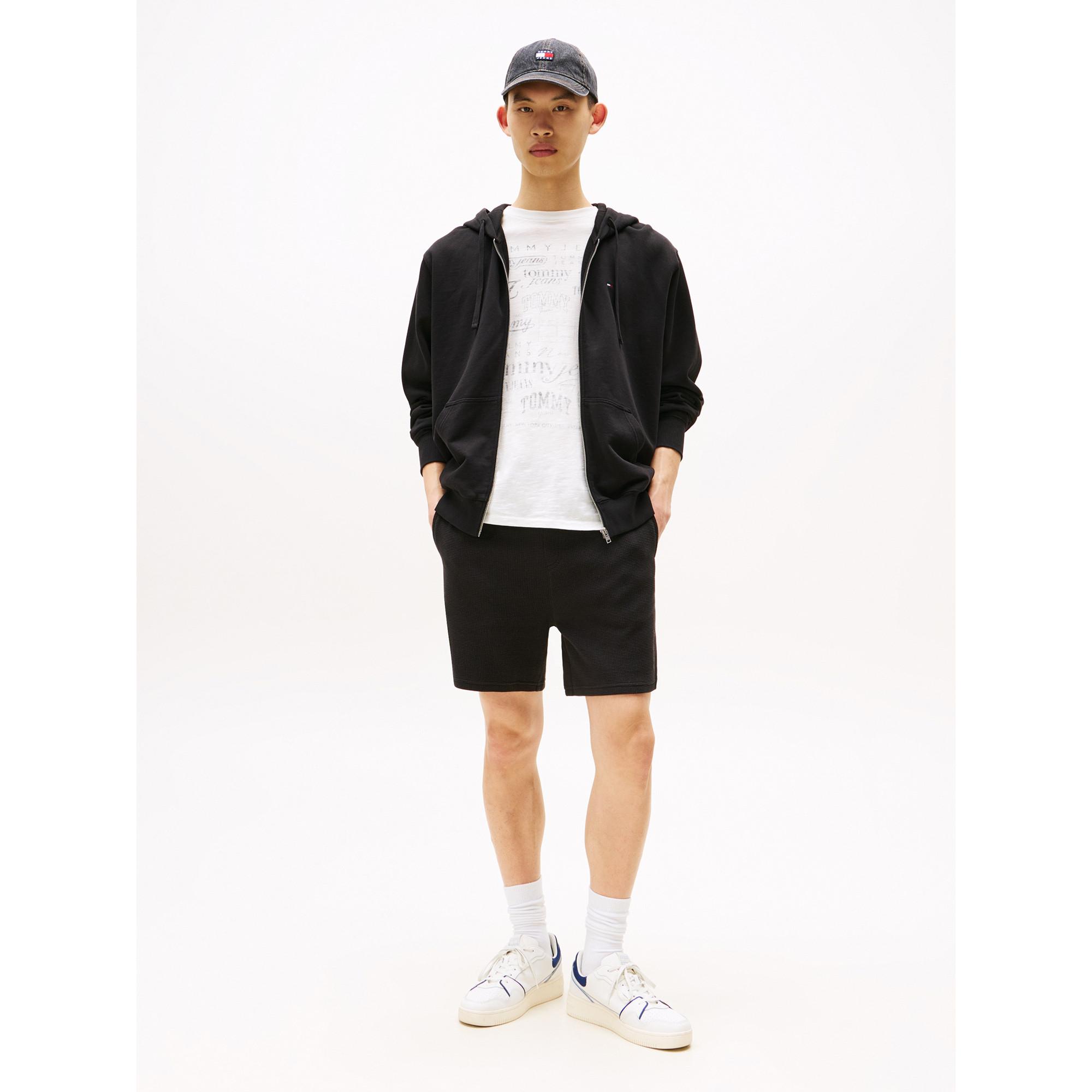 TOMMY JEANS TJM RLX Waffle Script Beach Shorts  