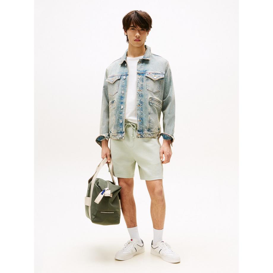 TOMMY JEANS TJM RLX Waffle Script Beach Shorts  