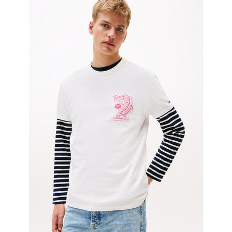 TOMMY JEANS TJM REG NOVELTY FAIR TEE EXT Regular Fit T-Shirt  