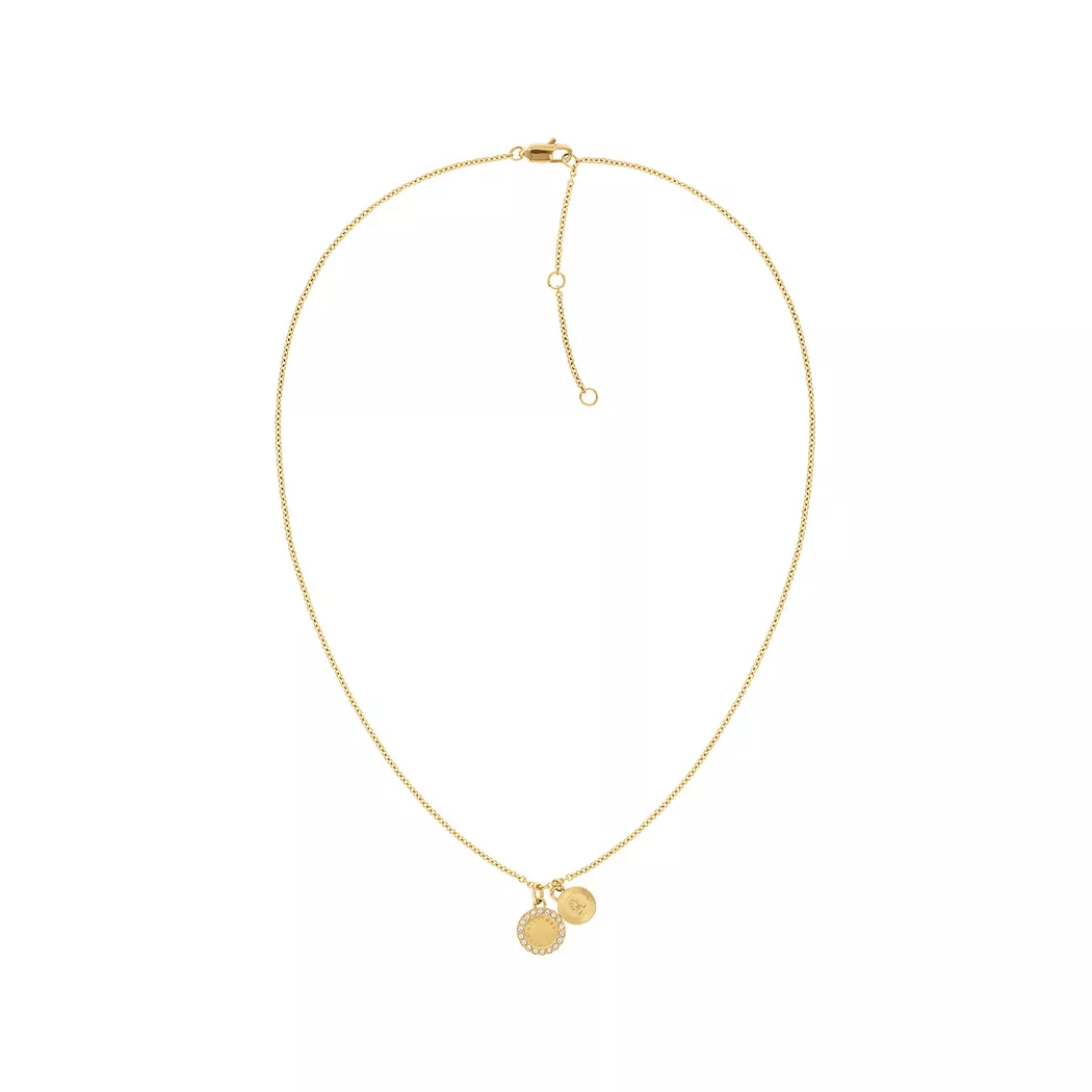 Tommy Hilfiger - Halskette, Mini Crystals, 45.5CM, Gold