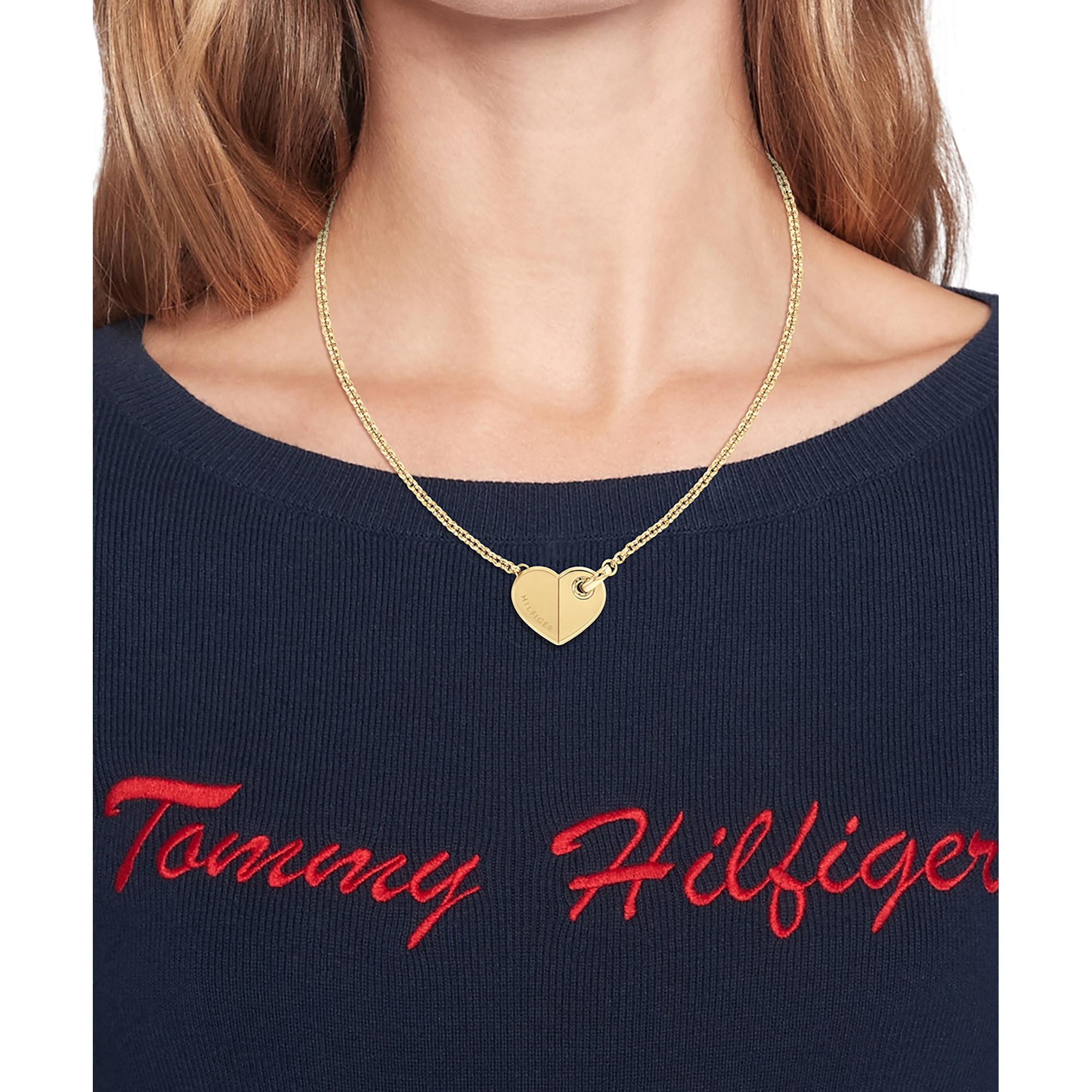 TOMMY HILFIGER BOLD HEARTS Halskette 