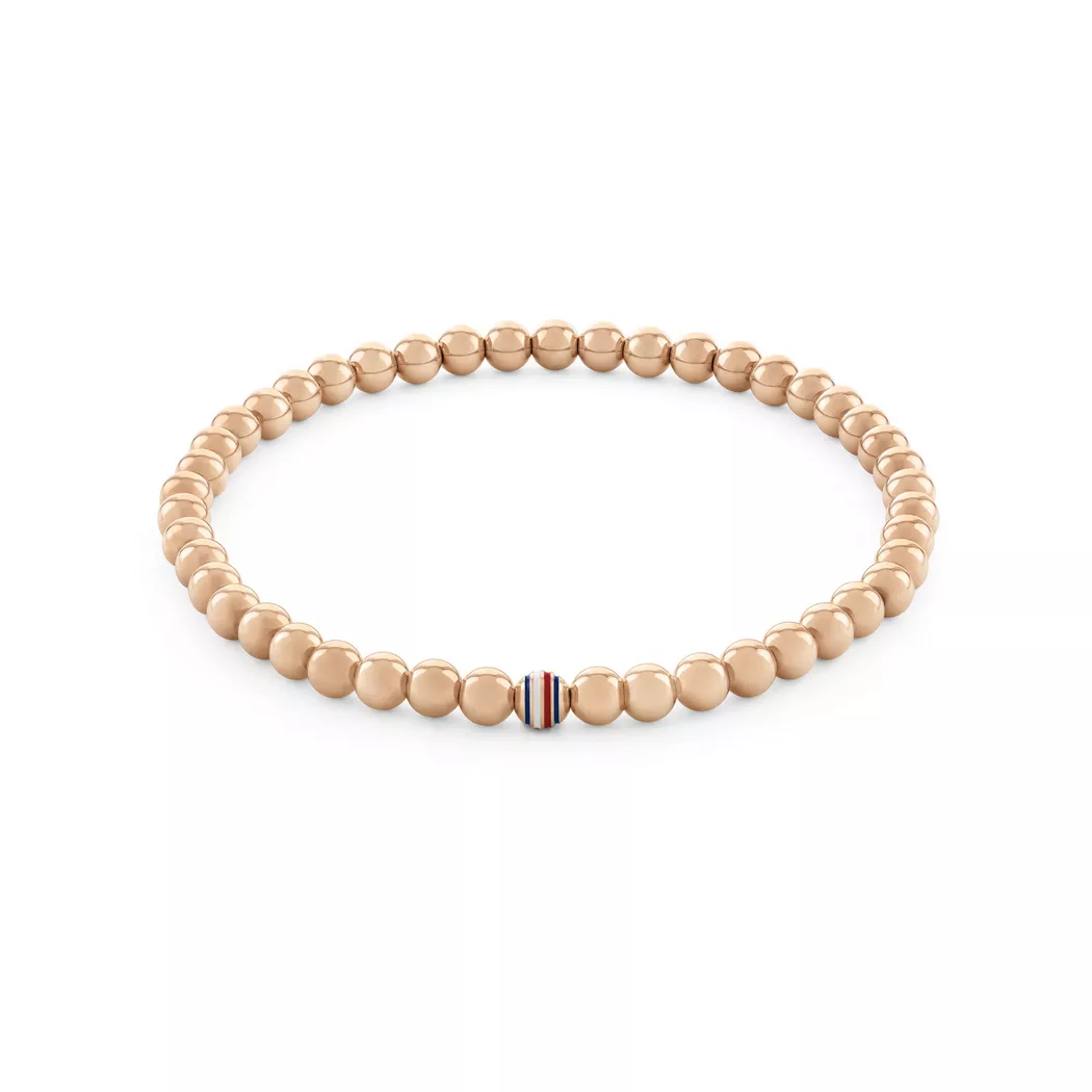 Tommy Hilfiger - Bracelet, Metal Beads, 16cm, Or Rose