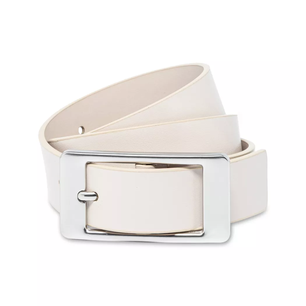 Manor Woman - Ledergürtel, für Damen, Sand, Größe 100