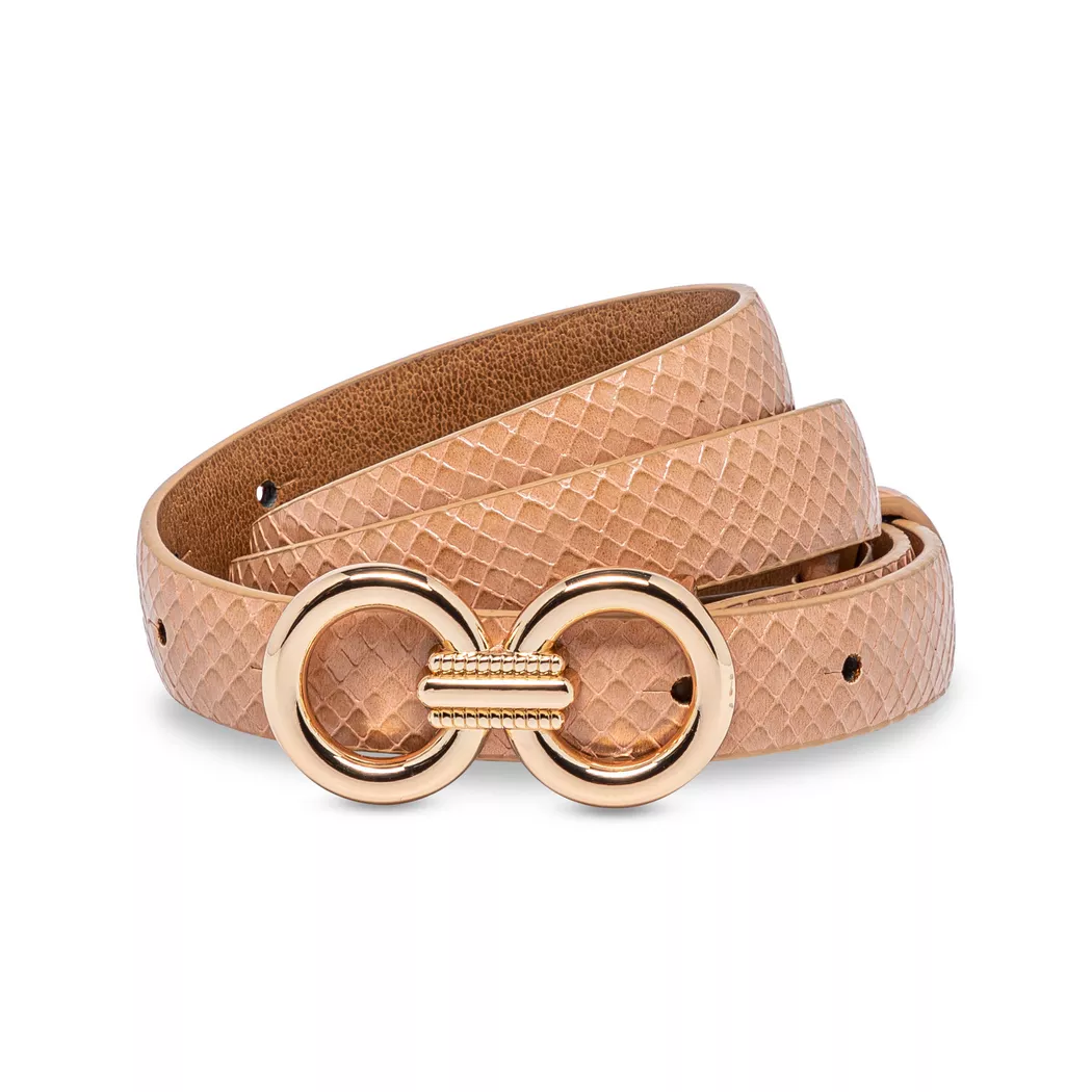 Manor Woman Faux Leather Belt Pink 75