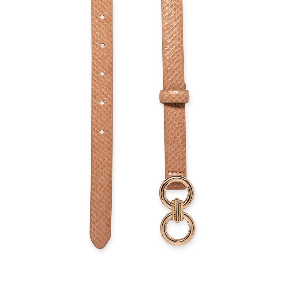 Manor Woman Ceinture fine en similicuir  