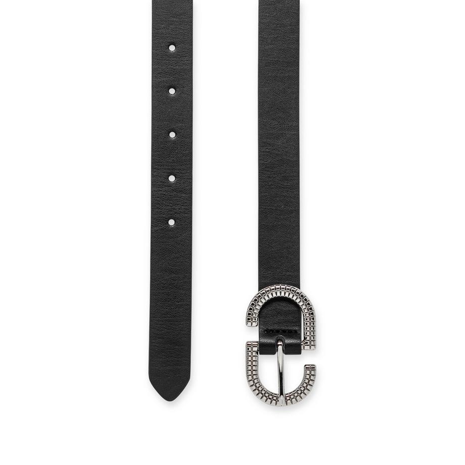 Manor Woman Ceinture fine en similicuir  