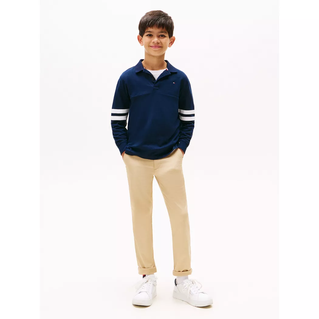 Tommy Hilfiger - Chinohose, Slim Fit, 7 Jahre, Beige