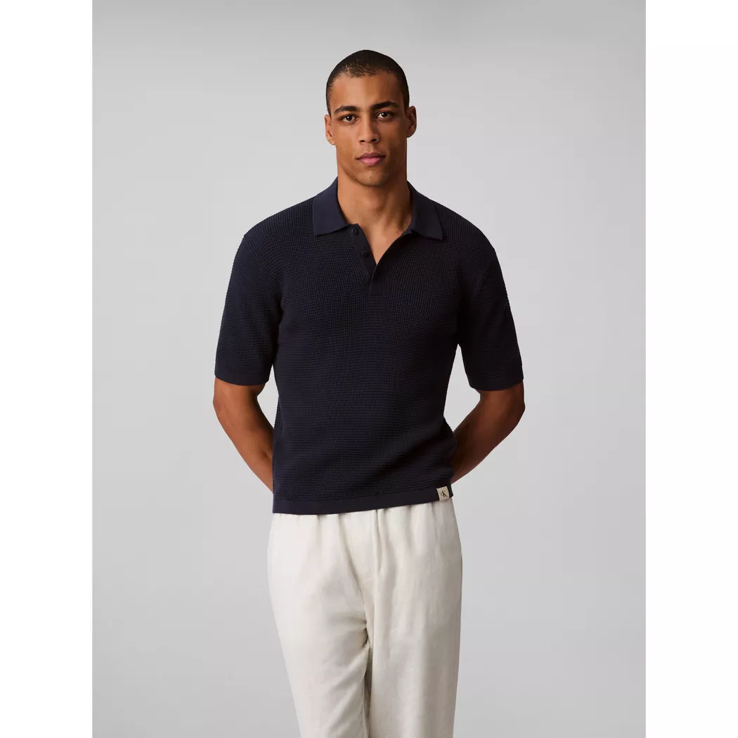 Calvin Klein Jeans - Poloshirt, kurzarm, für Herren, Marine, Größe XL