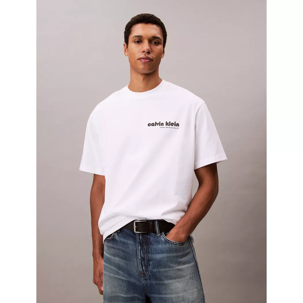 Calvin Klein Jeans - T-Shirt, für Herren, Weiss, Größe XXL 8