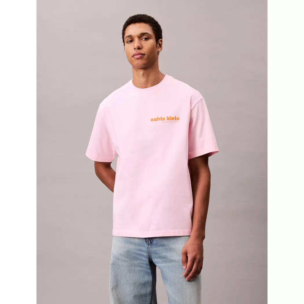 Calvin Klein Jeans - T-Shirt, für Herren, Pink, Größe XXL 2