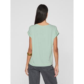 VILA Viellette T-Shirt Effetto Satin  