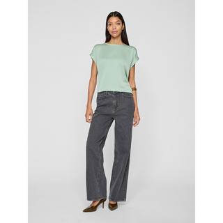 VILA Viellette T-Shirt Effetto Satin  