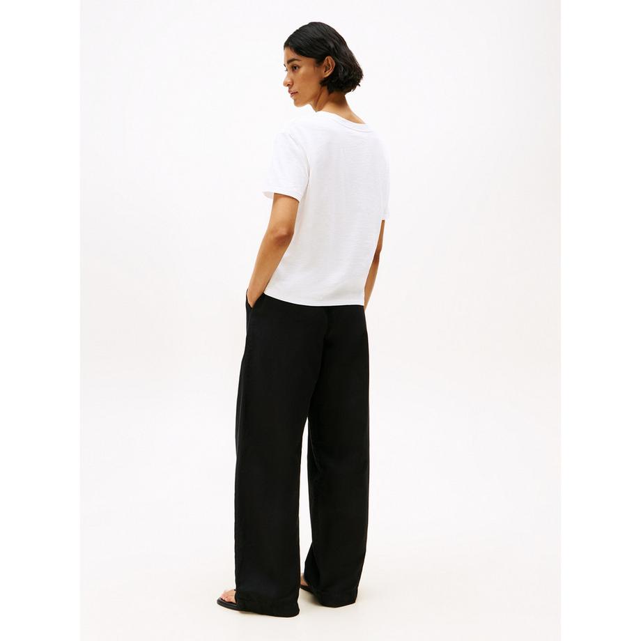 TOMMY HILFIGER T-Shirt Col V Slim Fit  