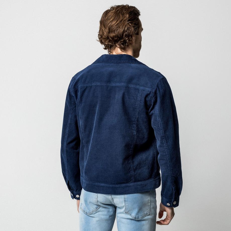 Manor Man Overshirt in velluto a coste  