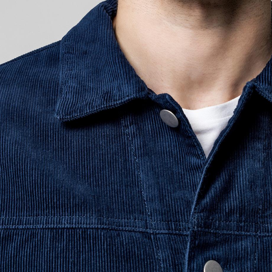 Manor Man Overshirt in velluto a coste  