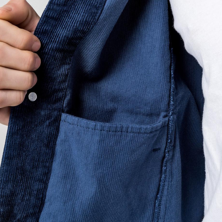 Manor Man Overshirt in velluto a coste  