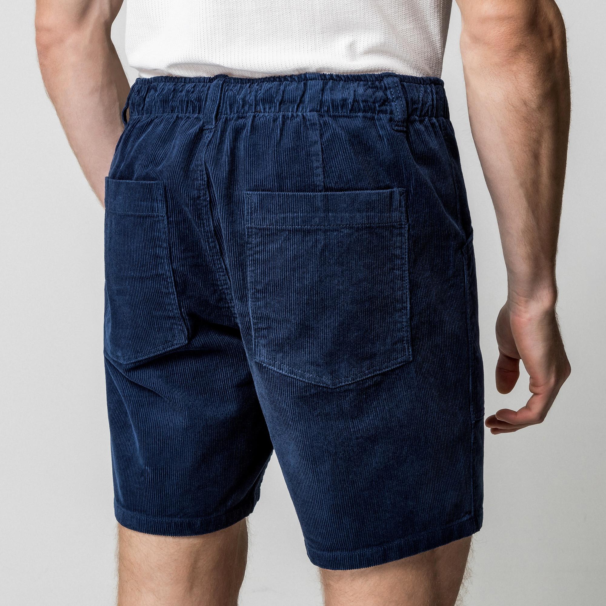 Manor Man Short in Velluto a Coste  