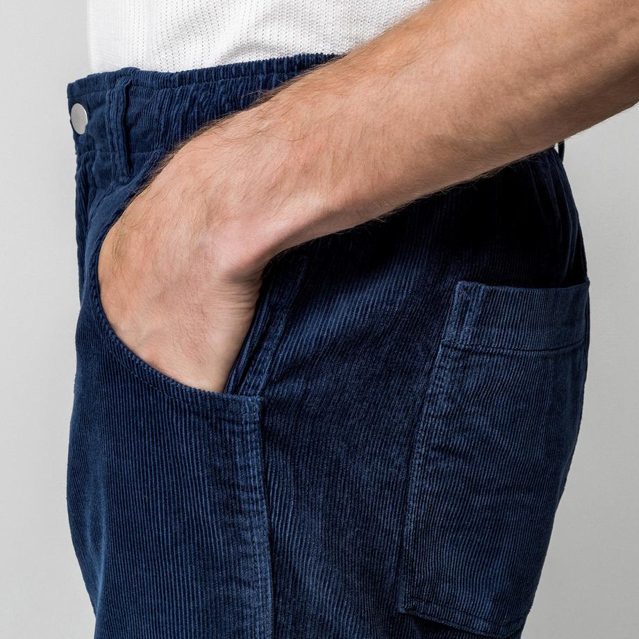 Manor Man Short in velluto a coste  