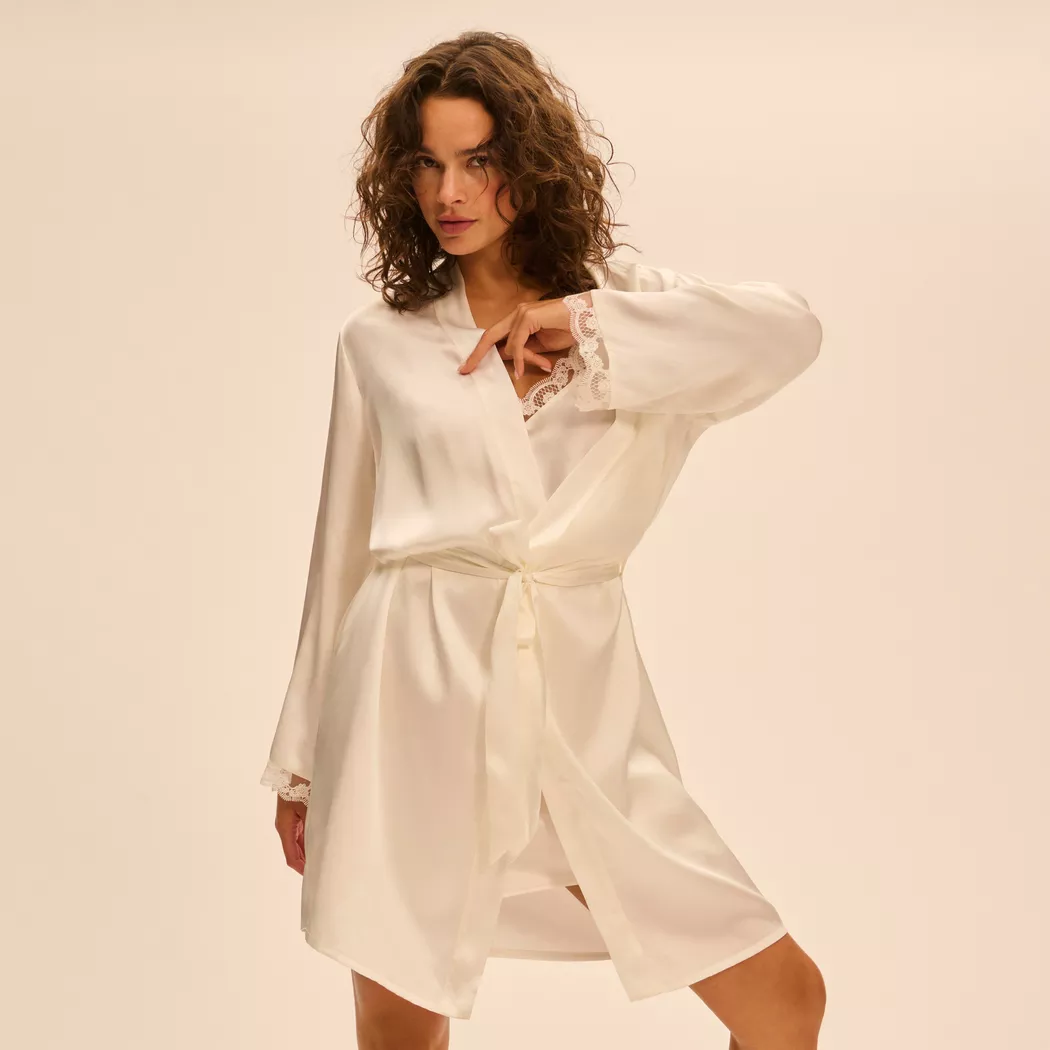 SIMONE PERELE - Kimono, für Damen, Nature, Größe XL