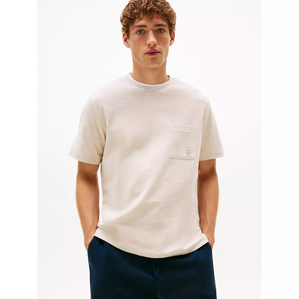 Tommy Hilfiger - T-Shirt, für Herren, Beige, Größe XXL 2