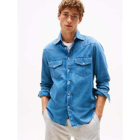 TOMMY HILFIGER LIGHTWEIGHT DENIM WESTERN SHIRT Langarm Jeanshemd  