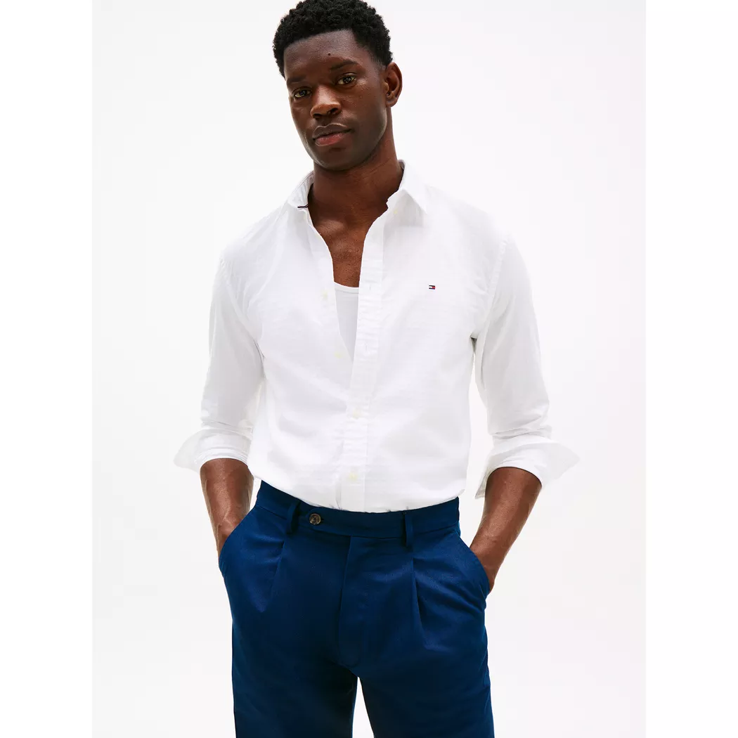 Tommy Hilfiger - Hemd, langarm, für Herren, Weiss, Größe S