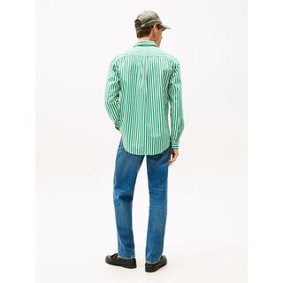 TOMMY HILFIGER Flex Poplin Bold Stripe Chemise  