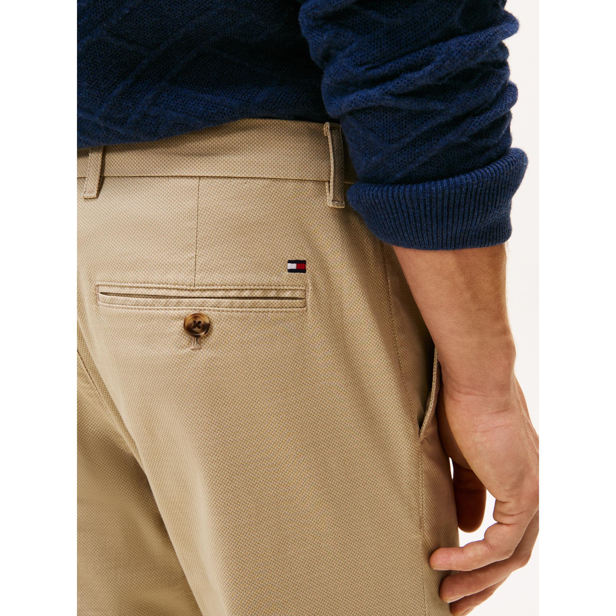 TOMMY HILFIGER Bleecker Printed Structure Chino Slim Fit  