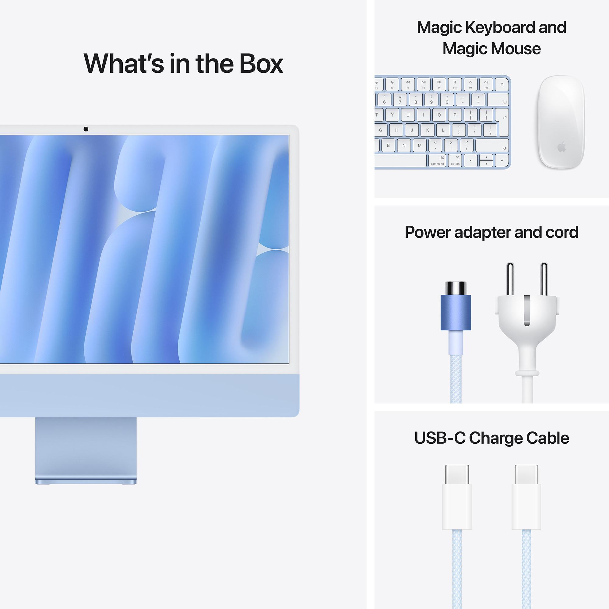 Apple iMac 24-inch Retina 4.5K,M4/256GB SSD/16GB Mac 