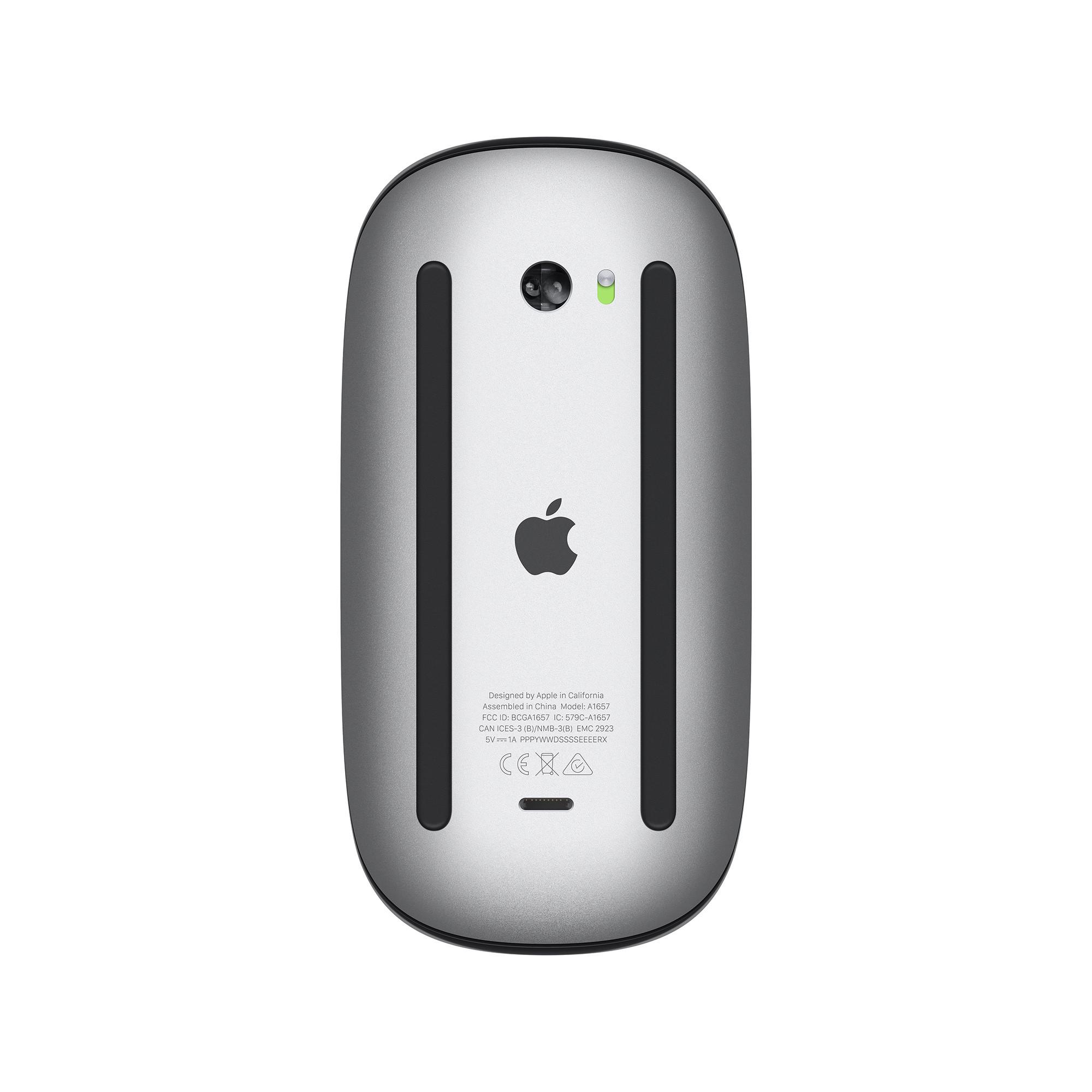 Apple Magic Mouse - Black Multi-Touch Surface Mouse senza fili 