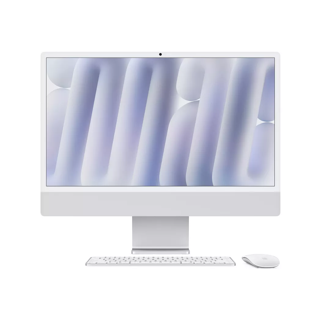 Apple - iMac 24'' M4/8C CPU/8C GPU/256, Silber, 256 GB