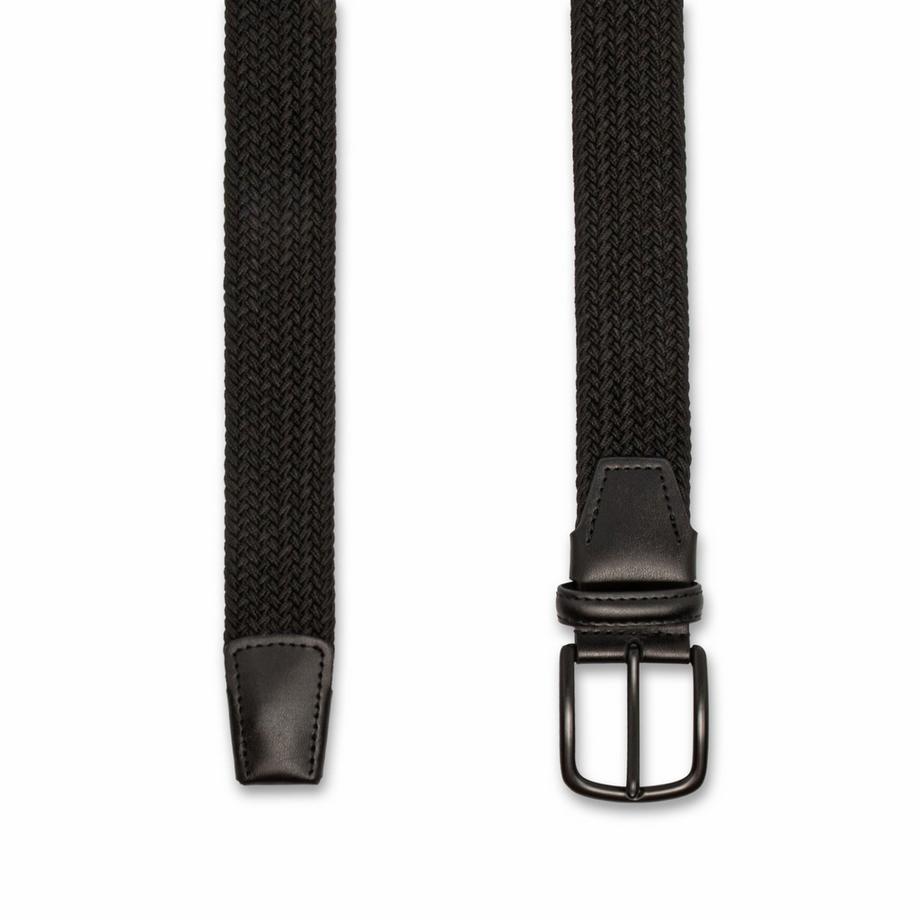 Manor Man Cintura in tessuto intrecciata  