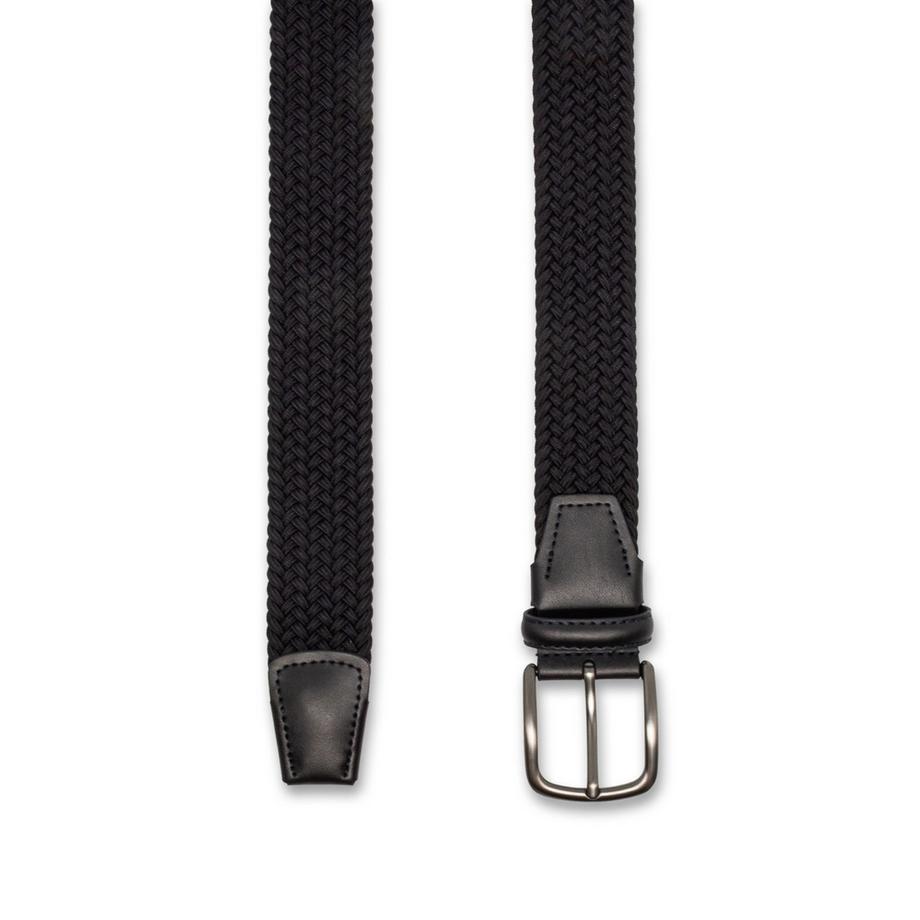 Manor Man Ceinture en tissu tressée  