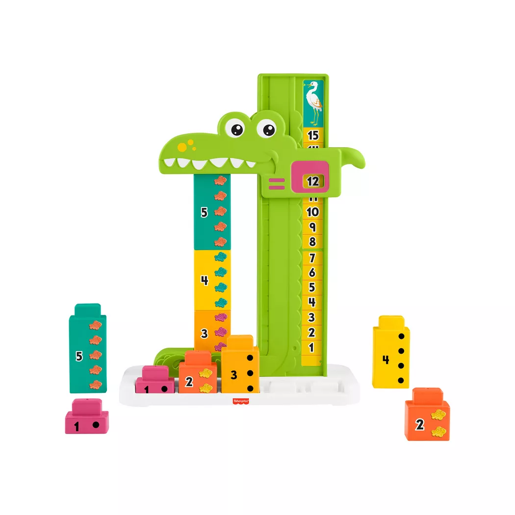Fisher-Price Numbers Crocodile Multicolor