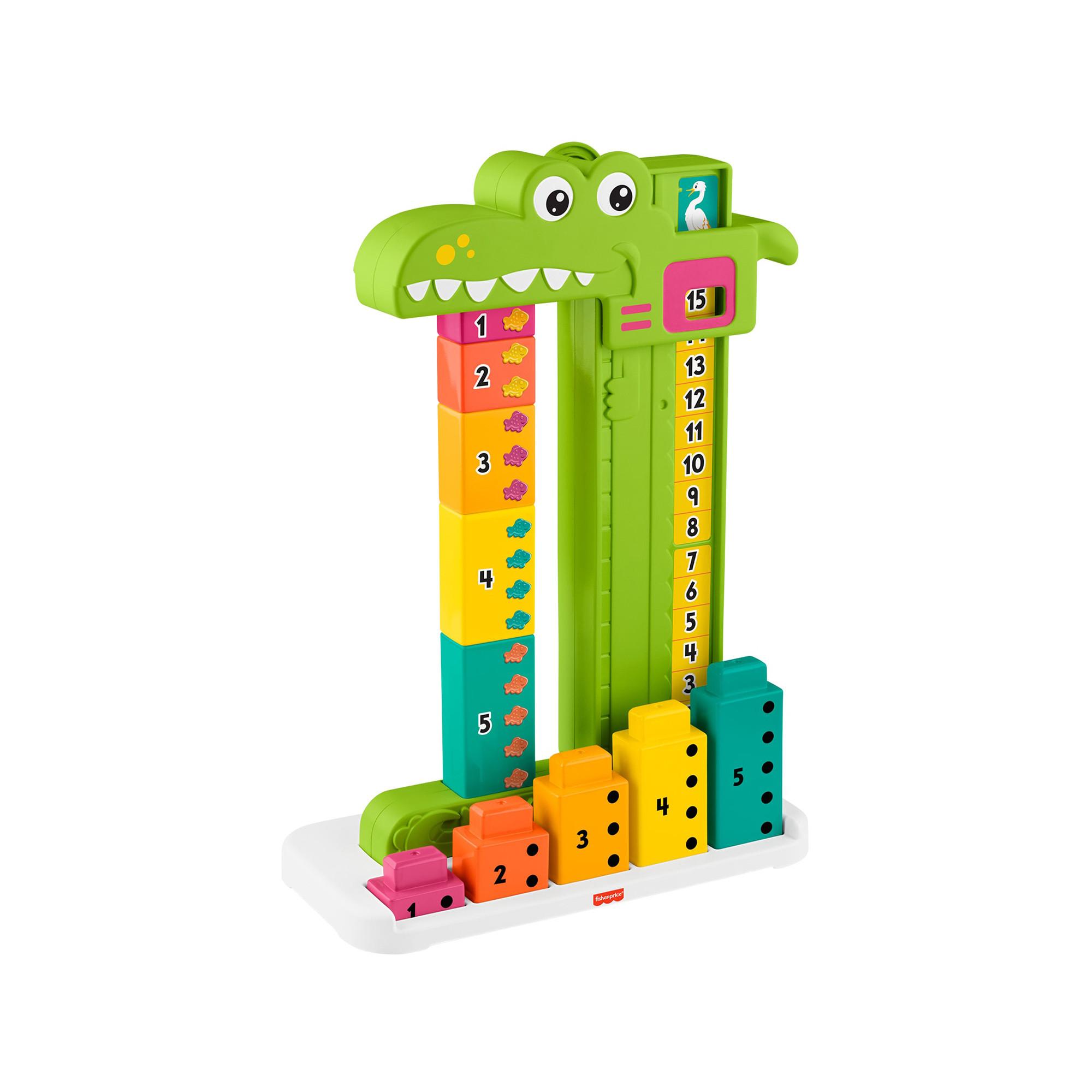 Fisher Price  Mon crocodile à chiffres 