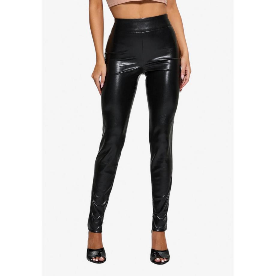 GUESS Prescilla Slim Fit Kunstleder Leggings  