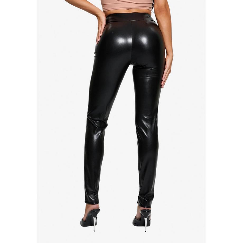 GUESS Prescilla Slim Fit Kunstleder Leggings  