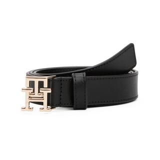TOMMY HILFIGER Ledergürtel Monogramm-Schnalle  