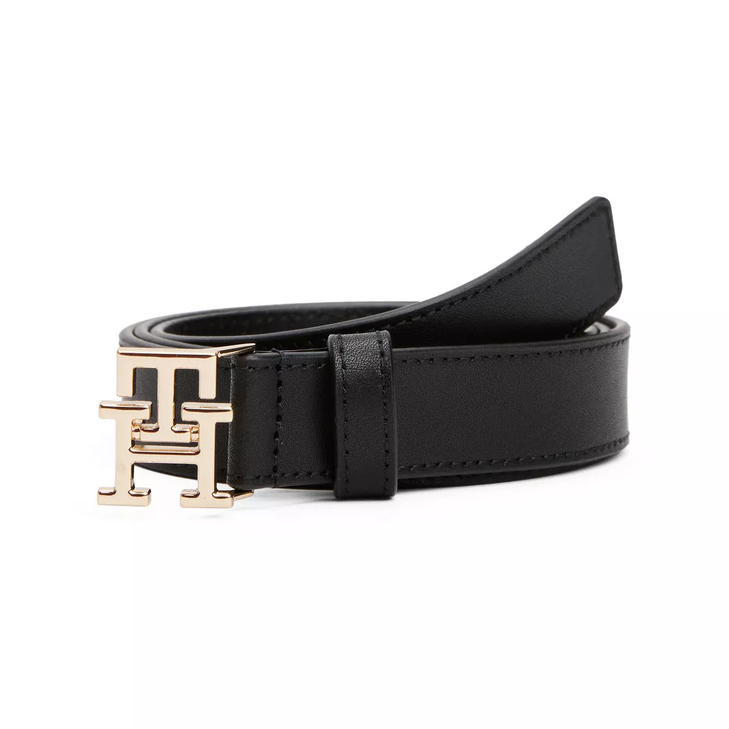 Tommy Hilfiger Ceinture Logo 2.5 Black 80 cm Femme