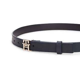 TOMMY HILFIGER Ledergürtel Monogramm-Schnalle  