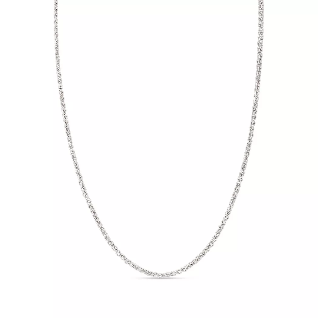 L' Atelier Gold 18 Karat by Manor - Halskette, 40cm, Weissgold